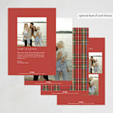 "Very Merry!" - Holiday Cards in Snow by Wildfield Paper Co - Back of Card Options
