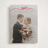 "Bow Tied" - Holiday Cards in Cardinal by Kaydi Bishop - Front