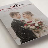 "Bow Tied" - Holiday Cards in Cardinal by Kaydi Bishop - Detail