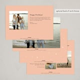 "Stunningly Scripted" - Holiday Cards in Snow by Ilze Lucero - Back of Card Options