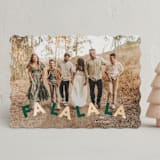 "Fa la la la Foil" - Holiday Cards in Elf by Angela Garrick - Front