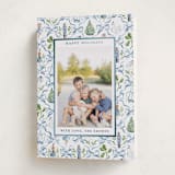 "Nutcracker ribbons" - Holiday Cards in Blue Ribbon by Sarah Knight - Folded Card