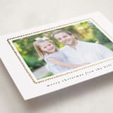 "hand drawn scallop" - Holiday Cards in Coal by Sara Hicks Malone - Detail