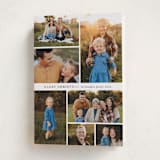 "Septet" - Holiday Cards in Snowflake by Jessica Williams - Folded Card