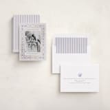 "Symbols of Faith" - Holiday Cards in Blue Spruce by Ana de Sousa - Assembled