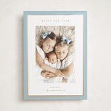 "clean frame" - Holiday Cards in Sky by Christy Hy Lee - Front