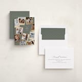 "Snapshots" - Holiday Cards in Sage by Lori Wemple - Assembled