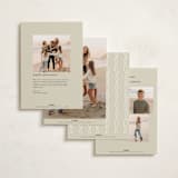 "So Very Blessed" - Holiday Cards in Snow by Devika Keskar - Back of Card Options
