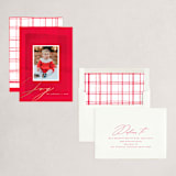 "joyful layers" - Holiday Cards in Cherry by Carolyn Nicks - Assembled