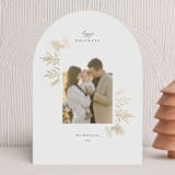 "festive sprigs" - Holiday Cards in Snow by Carolyn Nicks - Front