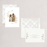 "festive sprigs" - Holiday Cards in Snow by Carolyn Nicks - Assembled