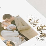 "festive sprigs" - Holiday Cards in Snow by Carolyn Nicks - Detail