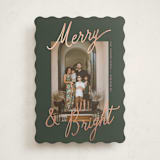 "Jottings" - Holiday Cards in Mistletoe by Pixel and Hank - Front