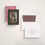 "Jottings" - Holiday Cards in Mistletoe by Pixel and Hank - Assembled