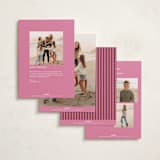 "Praline" - Holiday Cards in Gumdrop by Megan Davis - Back of Card Options