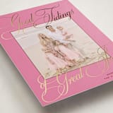 "Praline" - Holiday Cards in Gumdrop by Megan Davis - Detail