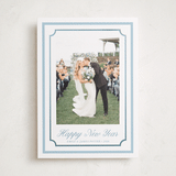 "Charming Frame" - Holiday Cards in Riviera by Alston Foster - Front