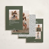 "Charming Frame" - Holiday Cards in Holly Jolly by Alston Foster - Back of Card Options