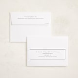 "Minimalist Frame" - Holiday Cards in Evergreen by Nicole Walsh - FREE Recipient Addressing