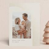 "gradient arches" - Holiday Cards in Ivory by Carolyn Nicks - Front