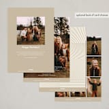 "gradient arches" - Holiday Cards in Ivory by Carolyn Nicks - Back of Card Options
