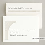 "gradient arches" - Holiday Cards in Ivory by Carolyn Nicks - FREE Recipient Addressing