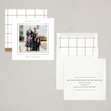 "Minimal border" - Holiday Cards in Starlight by Lucrecia Caporale - Assembled