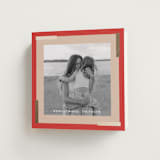 "Modern Merry" - Holiday Cards in Candy Cane by Angela Thompson - Folded Card