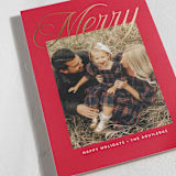 "Merry Overlay" - Holiday Cards in Reindeer Nose by Susan Asbill - Detail