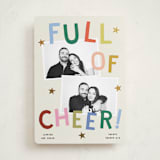 "Full of Joy (& Cheer)" - Holiday Cards in Jubilant by Kercia Jane - Front