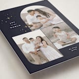 "Joy Trio" - Holiday Cards in Midnight by Pixel and Hank - Detail