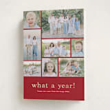 "At a glance" - Holiday Cards in Scarlet by Stacey Meacham - Folded Card