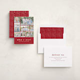 "At a glance" - Holiday Cards in Scarlet by Stacey Meacham - Assembled