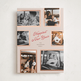 "Patchwork" - Holiday Cards in Chardonnay by Pixel and Hank - Front