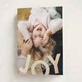 "Exuberant" - Holiday Cards in Snow by Jackie Crawford - Folded Card