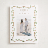 "Adorn Framed" - Holiday Cards in Snow by Everett Paper Goods - Front