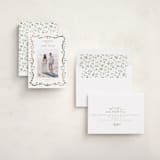"Adorn Framed" - Holiday Cards in Snow by Everett Paper Goods - Assembled