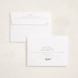 "Adorn Framed" - Holiday Cards in Sage by Everett Paper Goods - FREE Recipient Addressing