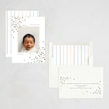 "mickey confetti corners" - Holiday Cards in Snow by Ellen Schlegelmilch - Assembled