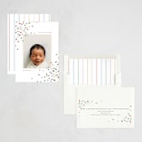 "mickey confetti corners" - Holiday Cards in Snow by Ellen Schlegelmilch - Assembled