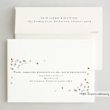 "mickey confetti corners" - Holiday Cards in Snow by Ellen Schlegelmilch - FREE Recipient Addressing