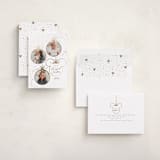 "BAUBLES" - Holiday Cards in Snow by Everett Paper Goods - Assembled