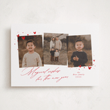 "Merry moments magical memories" - Holiday Cards in Scarlet by Lea Delaveris - Front