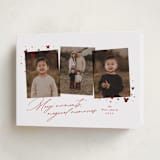 "Merry moments magical memories" - Holiday Cards in Scarlet by Lea Delaveris - Folded Card