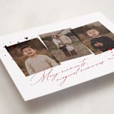 "Merry moments magical memories" - Holiday Cards in Scarlet by Lea Delaveris - Detail
