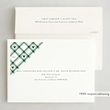 "Disney Tartan Plaid" - Holiday Cards in Holiday Flannel by Erin Deegan - FREE Recipient Addressing