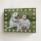 "Mickey frame" - Holiday Cards in Powder by Stacey Meacham - Folded Card