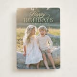 "Ashby" - Holiday Cards in Snow by Deynaaz Daraei - Front