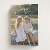 "Ashby" - Holiday Cards in Snow by Deynaaz Daraei - Folded Card