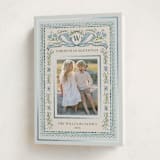 "Christmas Gift" - Holiday Cards in Blue Jay by Paper Sun Studio - Folded Card